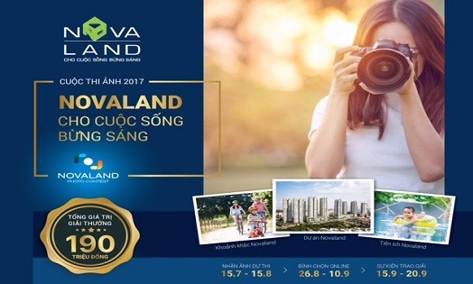 Khởi động cuộc thi ảnh “Novaland- cho cuộc sống bừng sáng“