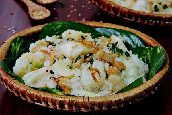Kết quả hình ảnh cho xôi sắn dẻo