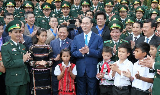 Gặp mặt 60 đại biểu Bộ đội Biên phòng 'Chia sẻ cùng thầy cô'