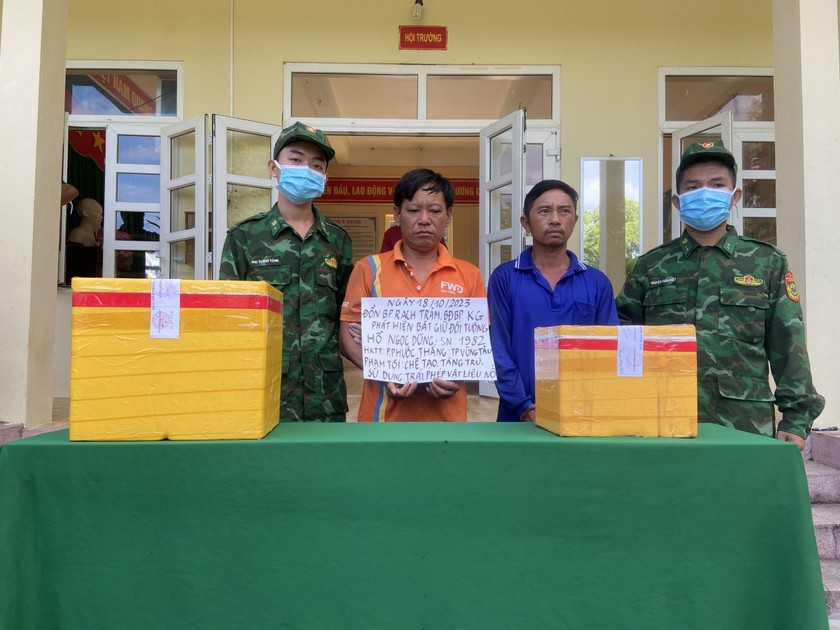 Kiên Giang: Bắt giữ đối tượng nghi sử dụng chất nổ khai thác hải sản