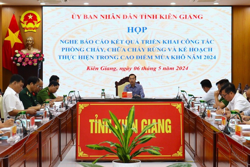 Cảnh báo toàn bộ rừng của Kiên Giang nguy cơ cháy ở cấp cực kỳ nguy hiểm 