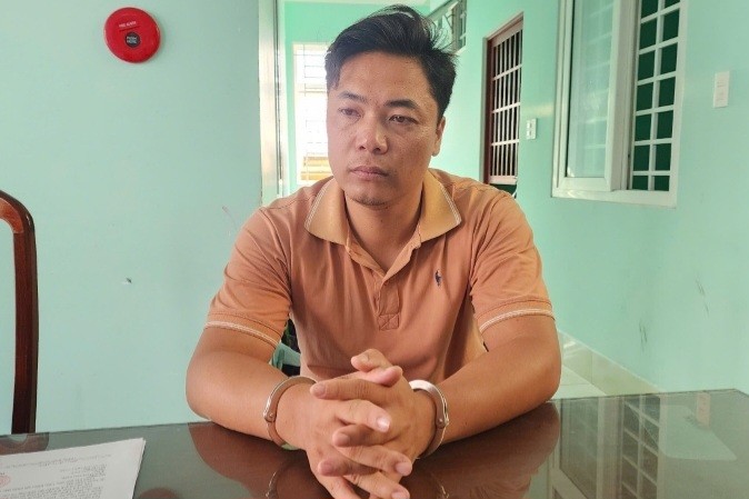 Bị can Nguyễn Văn Hoàn.