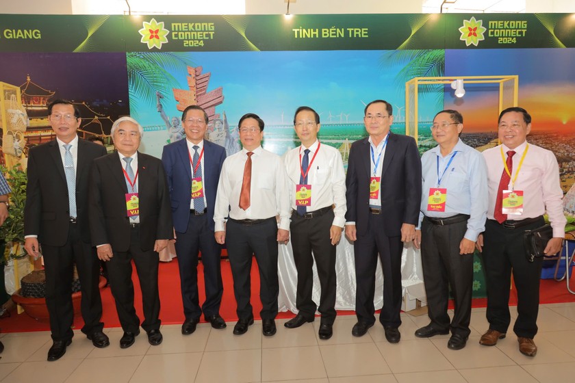 Đại biểu tham dự diễn đàn Mekong Connect 2024.