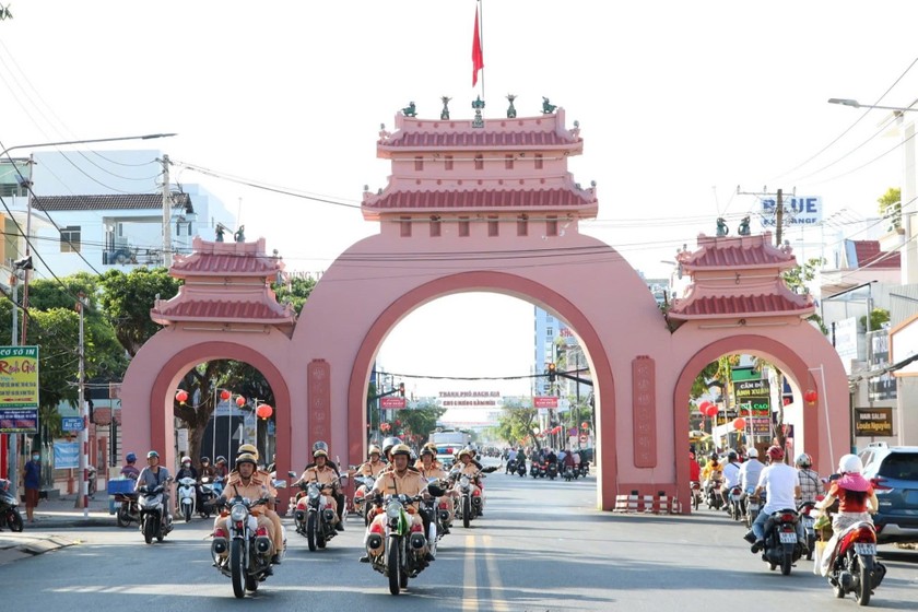 Lực lượng công an ra quân thực hiện đợt cao điểm tấn công trấn áp tội phạm, bảo đảm ANTT Tết Nguyên đán Ất Tỵ 2025