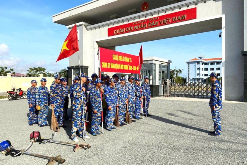 'Ngày thứ 7 tình nguyện' của vùng 5 Hải quân