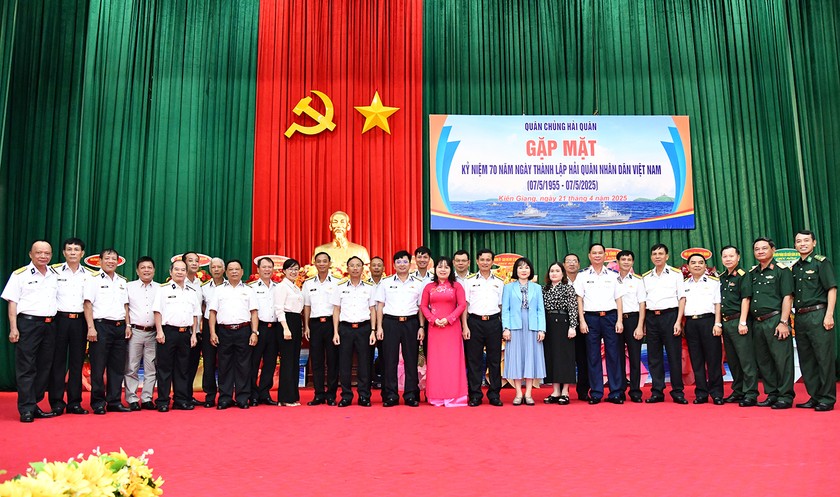 Quân chủng Hải quân: Gặp mặt kỷ niệm 70 năm Ngày thành lập