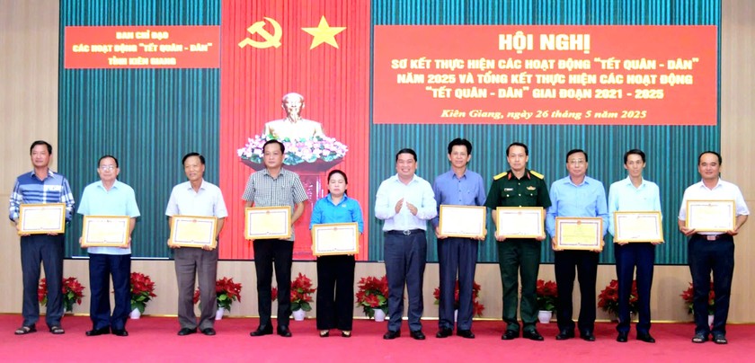 Hơn 1.400 căn nhà tại Kiên Giang được xây dựng, sửa chữa trong hoạt động “Tết Quân - Dân” giai đoạn 2021 - 2025