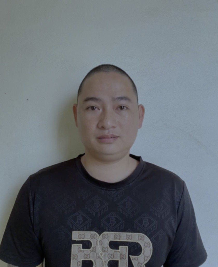 Đối tượng Phạm Đình H tại cơ quan công an. (ảnh CACC)